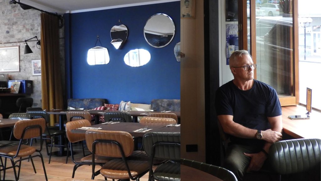 Andrew Clapham at Claphams, Birkenhead